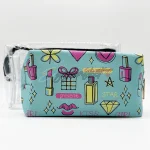 Makeup Bag Set Double Dose of Beauty Essential Makeup Bag Duos Clear & Chic - Image 8