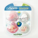 Dr browns pacifiers 4 set glow in dark - Image 4