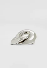 Stradivarius Intertwined Hoop Earrings - Image 5