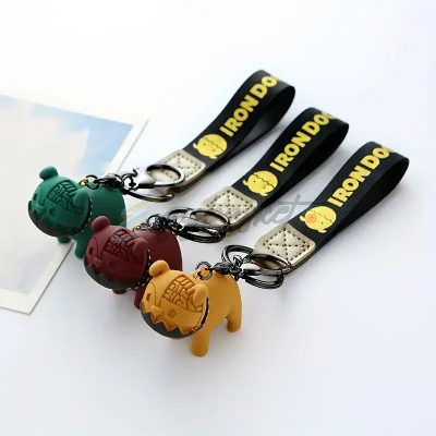 Bulldog Key Medallion Resin
