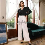 SHEIN V-neck Blouse - Image 2