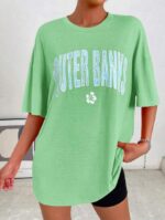 SHEIN EZwear Floral Tee T-shirts - Image 5