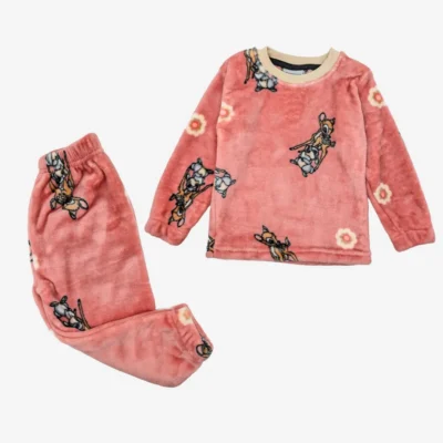 LC WAIKIKI bambi girls fleece pajama set