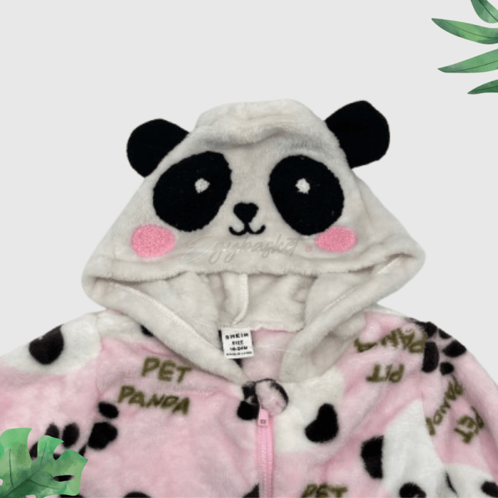 Shein Hooded Fleece Romper - Image 4