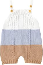 Newborn Baby Cotton Knit Romper - Image 6