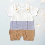 Newborn Baby Cotton Knit Romper - Image 5