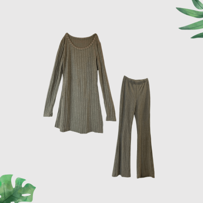 Chic Split Hem Set