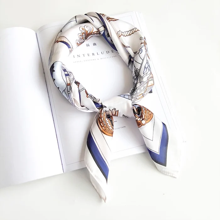 Silk Scarf Women - Image 7