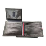 Genuine Tommy Hilfiger Men's Leather Wallet And Valet Brown - RFID PROTECTION - Image 2