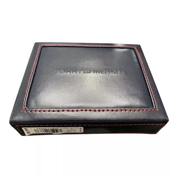 Genuine Tommy Hilfiger Men's Leather Wallet And Valet Brown - RFID PROTECTION - Image 5