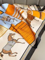 Silk Scarf Women - Image 3