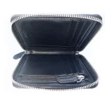 DKNY Monogram Zip Wallet – Black - Image 5
