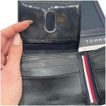 Genuine Tommy Hilfiger Men’s Leather Wallet And Valet BLACK – RFID PROTECTION - Image 2
