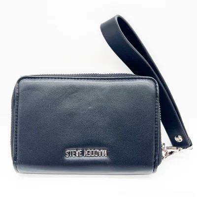Steve Madden Black Wristlet Wallet
