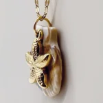 NEFERU Starfish & Shell Charm Necklace - Image 2